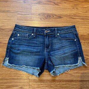 Level 99 Low Rise Cut Off Jean Shorts